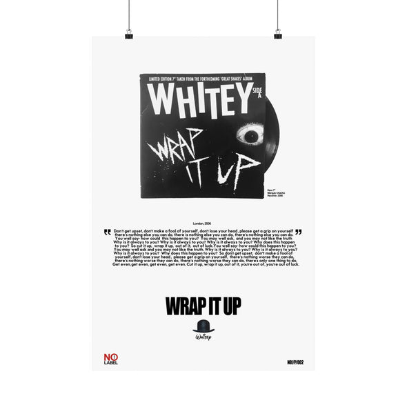 WRAP IT UP - LYRICS WALL POSTER