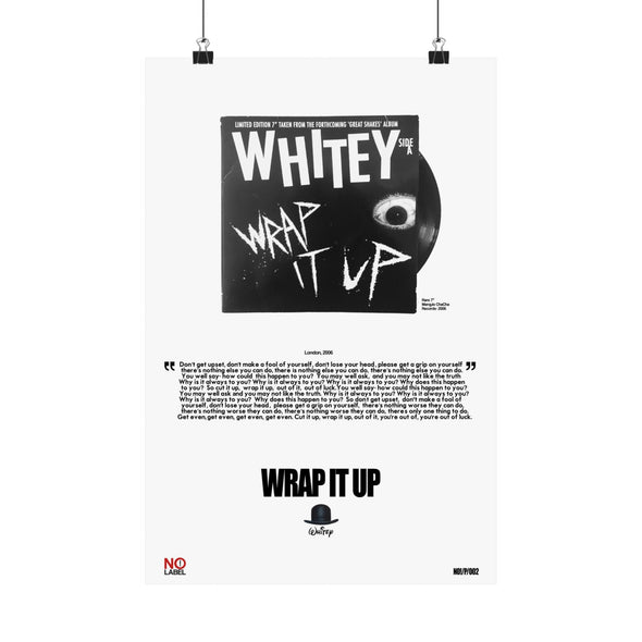 WRAP IT UP - LYRICS WALL POSTER