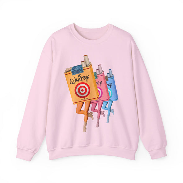 WHITEY/CIGARETTE Heavy Crewneck Sweatshirt