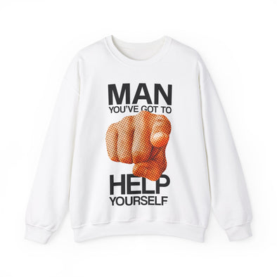 MAN YOU'VE GOT TO GET THIS SWEATSHIRT- Unisex Heavy Blend™ Crewneck Sweatshirt