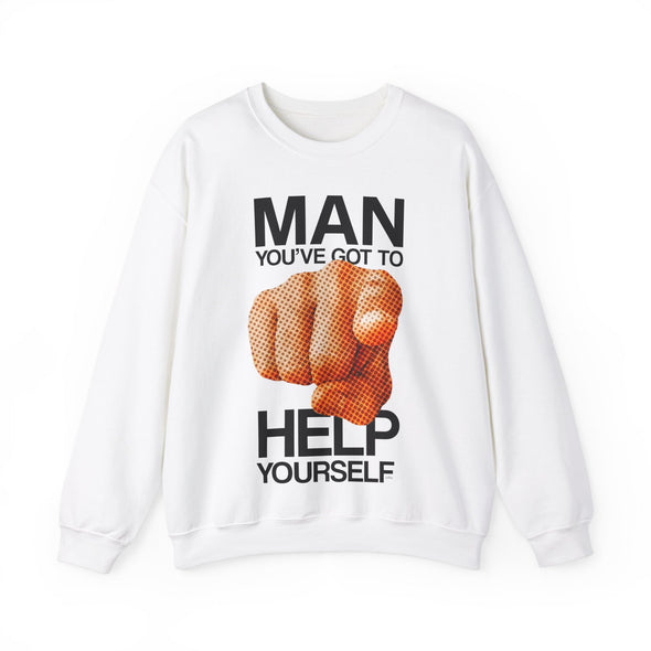 MAN YOU'VE GOT TO GET THIS SWEATSHIRT- Unisex Heavy Blend™ Crewneck Sweatshirt