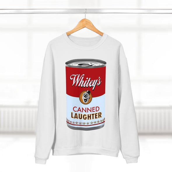 WHITEY SOUP CAN- XXL PRINT CREW NECK