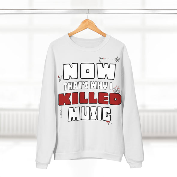 NOW THATS ETC- XXL PRINT CREWNECK SWEAT