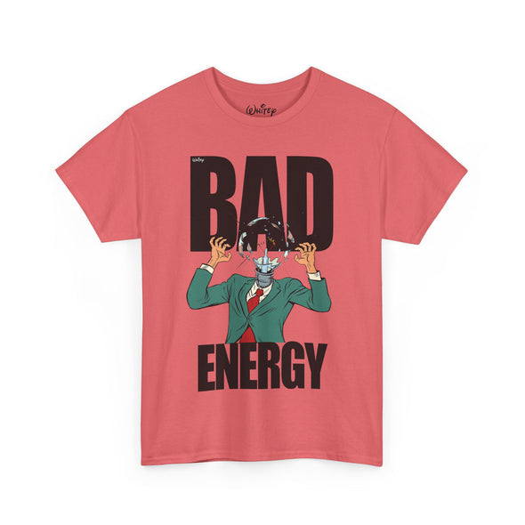'BAD ENERGY' Heavy Cotton Tee