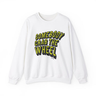 'GRAB THE WHEEL'  Heavy Sweatshirt