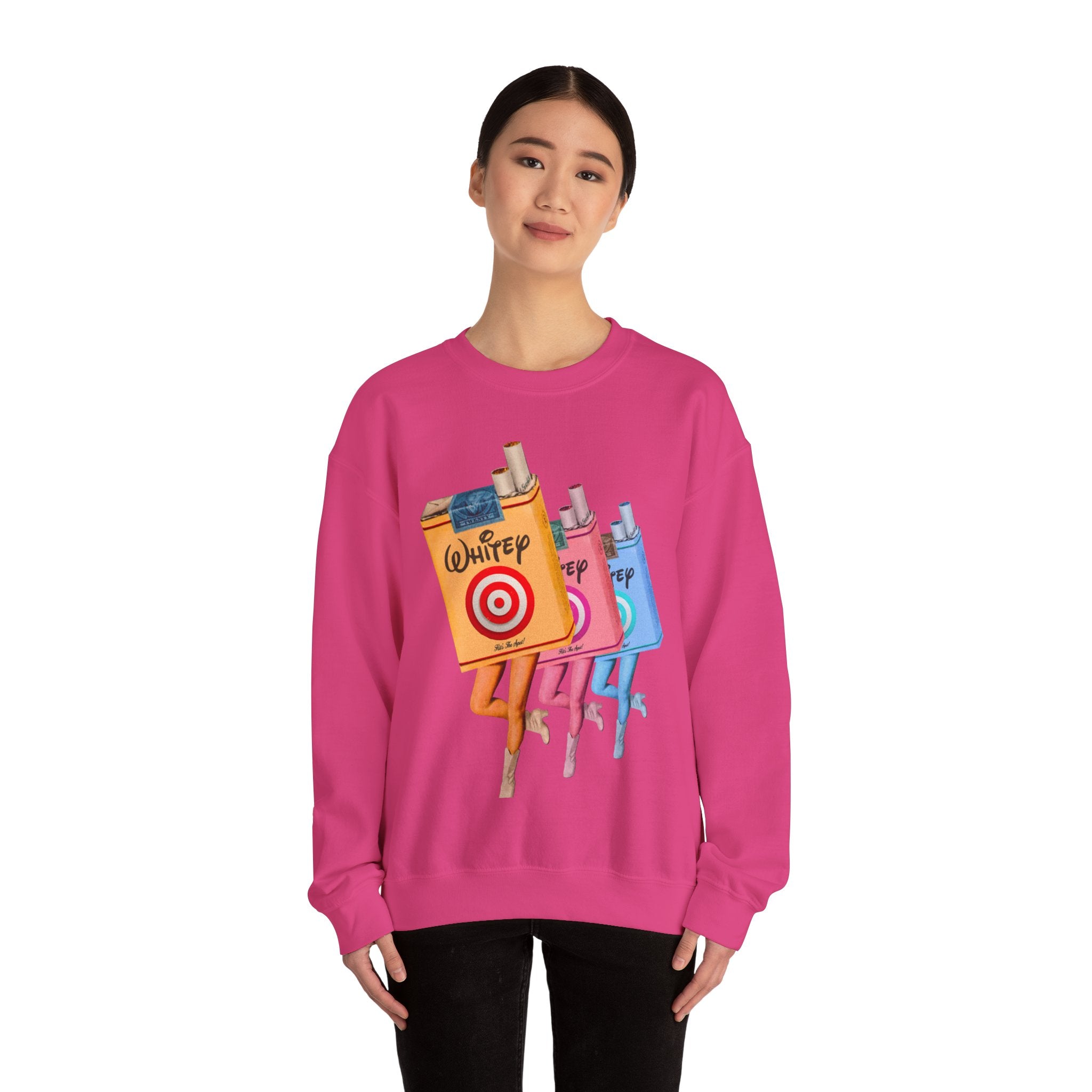 cigarette whitey WHITEY/CIGARETTE Heavy Crewneck Sweatshirt cigarette whitey WHITEY/CIGARETTE Heavy Crewneck Sweatshirt