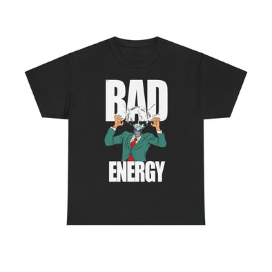 'BAD ENERGY' Heavy Cotton Tee