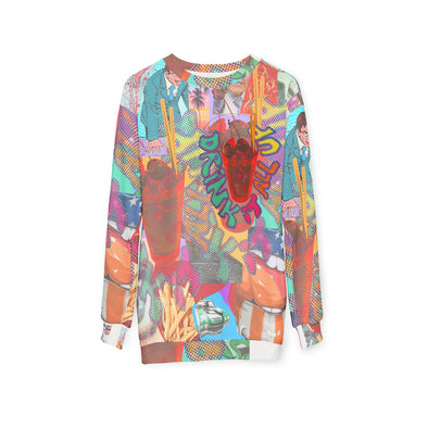 CHERRYADE ALL OVER PRINT SWEATSHIRT