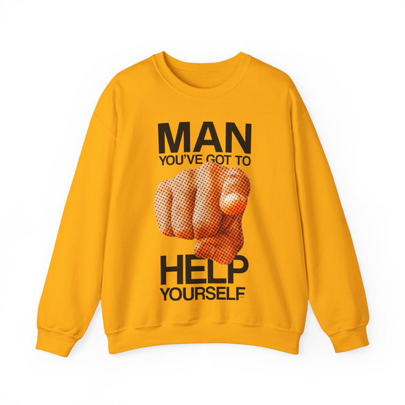 MAN YOU'VE GOT TO GET THIS SWEATSHIRT- Unisex Heavy Blend™ Crewneck Sweatshirt