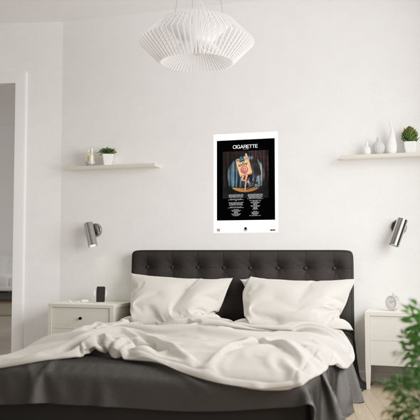 CIGARETTE - LYRICS WALL POSTER