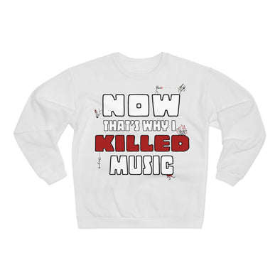 NOW THATS ETC- XXL PRINT CREWNECK SWEAT