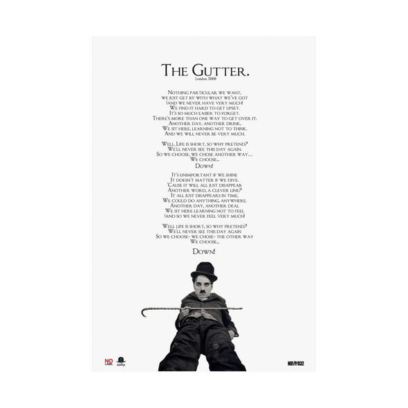 THE GUTTER - LYRICS WALL POSTER