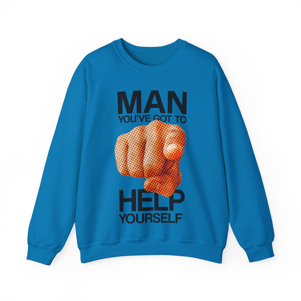 MAN YOU'VE GOT TO GET THIS SWEATSHIRT- Unisex Heavy Blend™ Crewneck Sweatshirt