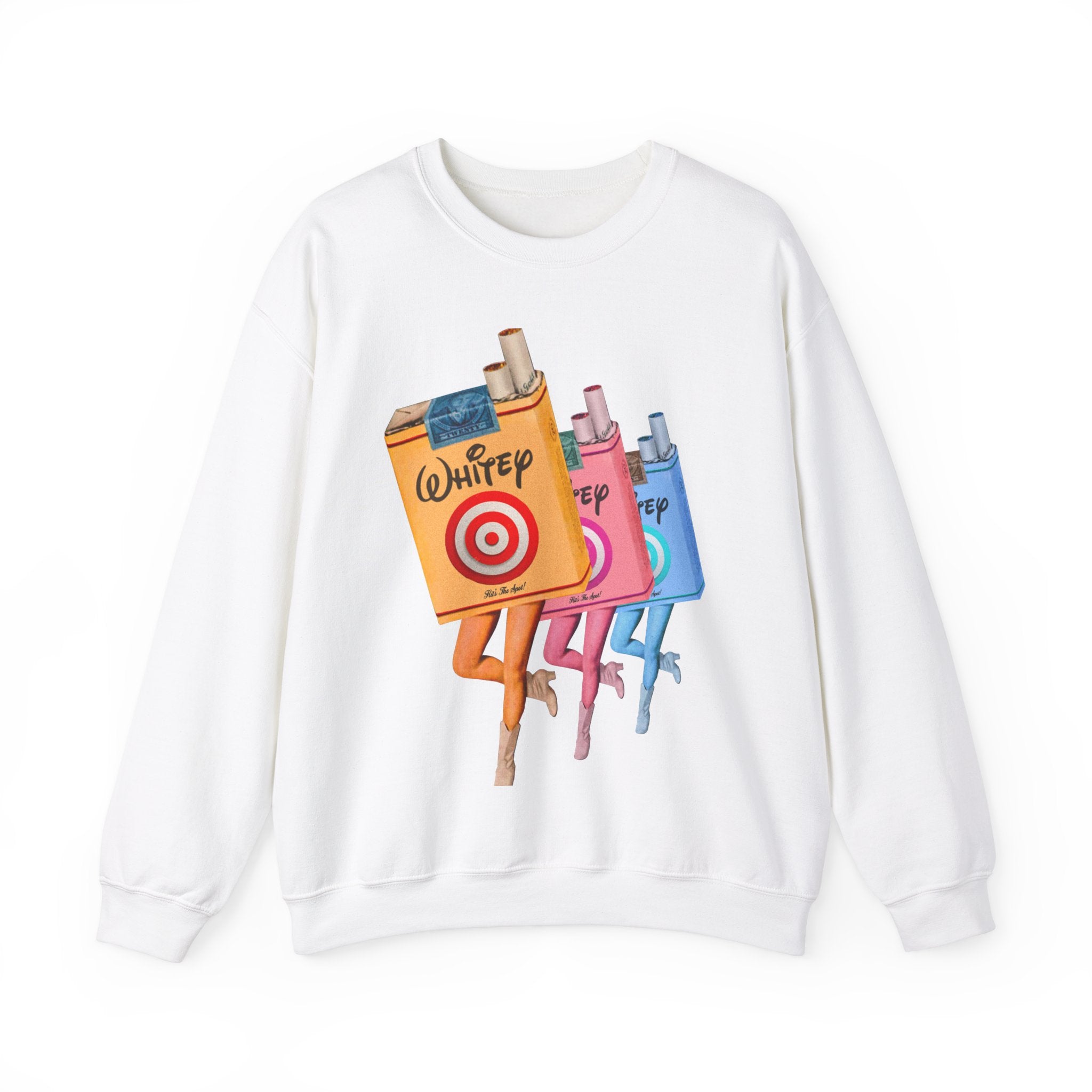 cigarette whitey - song and lyrics by WHITEY/CIGARETTE Heavy Crewneck Sweatshirt