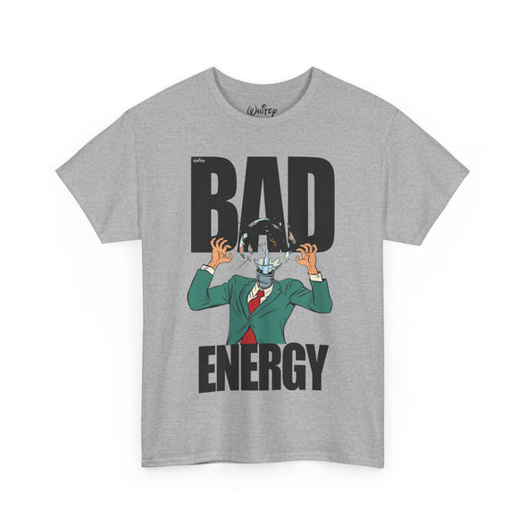 'BAD ENERGY' Heavy Cotton Tee
