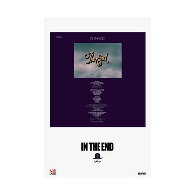 IN THE END - LYRICS WALL POSTER