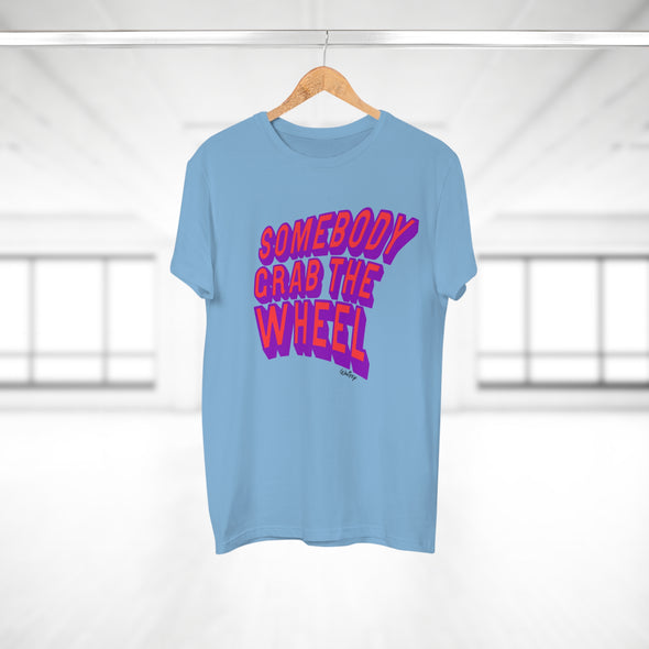 'GRAB THE WHEEL' ULTRA BRIGHT TEE