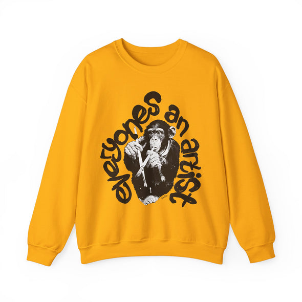 'EVERYONES AN ARTIST' Sweatshirt (Black & White version)