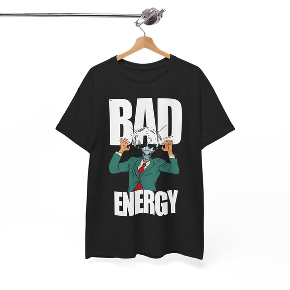 'BAD ENERGY' Heavy Cotton Tee