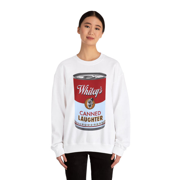 'CANNED LAUGHTER' Medium Can Heavy Sweatshirt