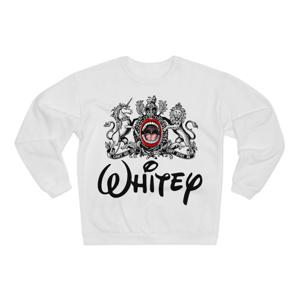 WHITEY FAMILY CREST- XXL PRINT CREWNECK