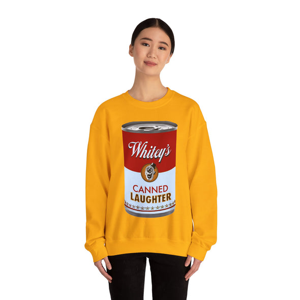 'CANNED LAUGHTER' Medium Can Heavy Sweatshirt