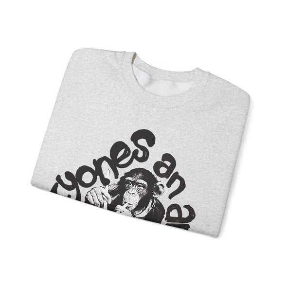 'EVERYONES AN ARTIST' Sweatshirt (Black & White version)