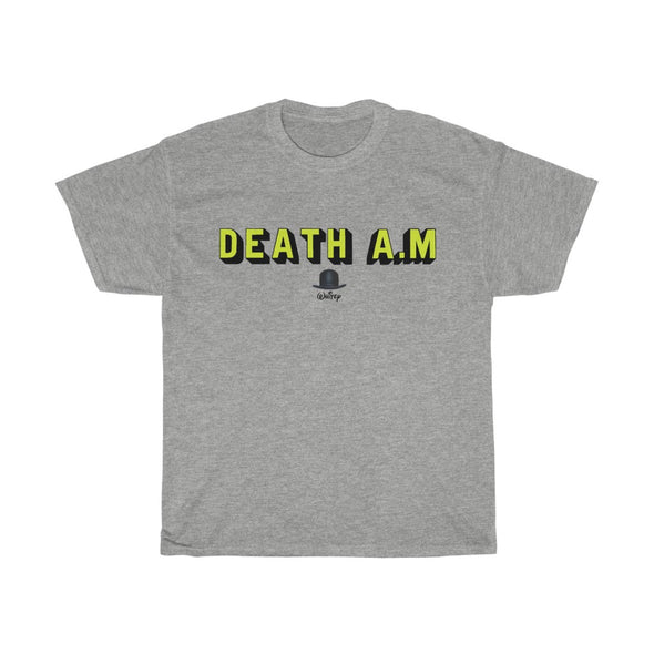 'DEATH A.M' TEE