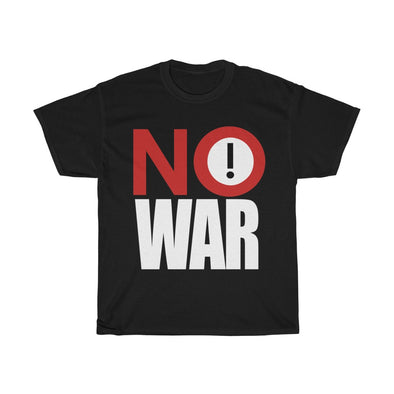 NO WAR! BLACK TEE