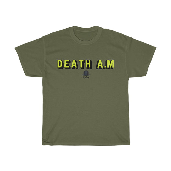 'DEATH A.M' TEE