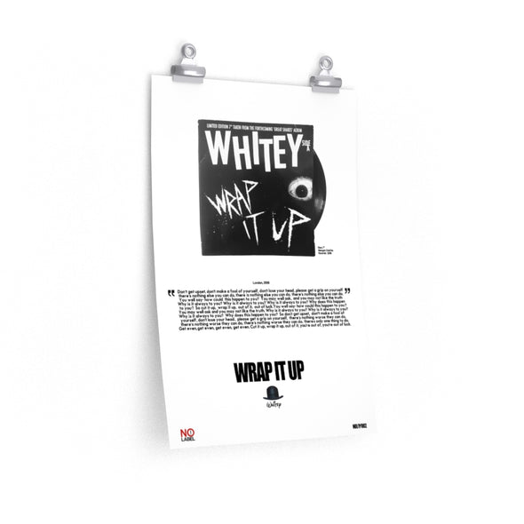 WRAP IT UP - LYRICS WALL POSTER