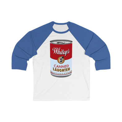 'CANNED LAUGHTER- BIG CAN' BASEBALL SHIRT