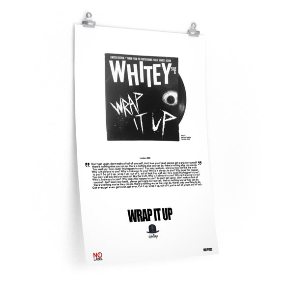 WRAP IT UP - LYRICS WALL POSTER