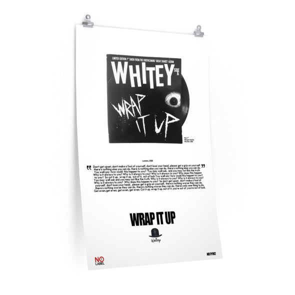 WRAP IT UP - LYRICS WALL POSTER