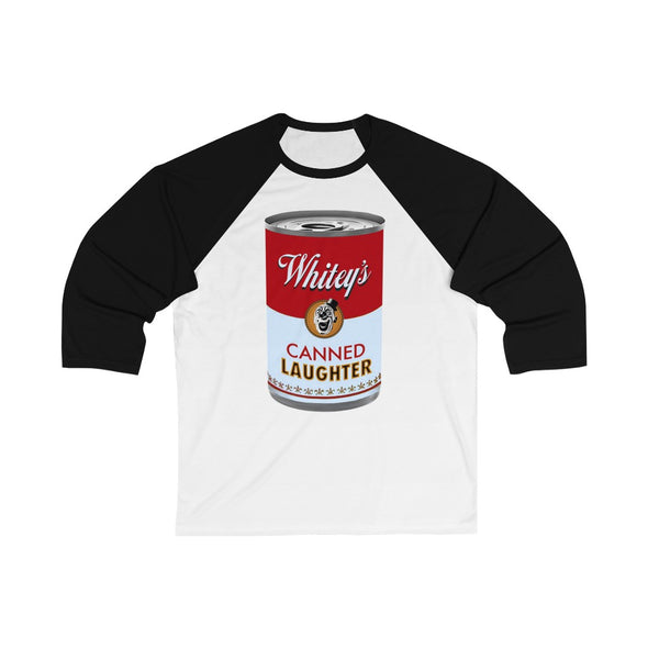 'CANNED LAUGHTER- BIG CAN' BASEBALL SHIRT