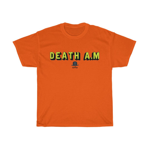 'DEATH A.M' TEE